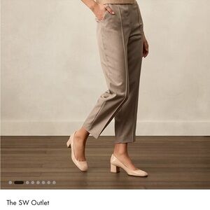 NIB Stuart Weitzman Maeve 50 Cream Heels 8 C fits 8 M
